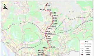 深圳7号线地铁线路图